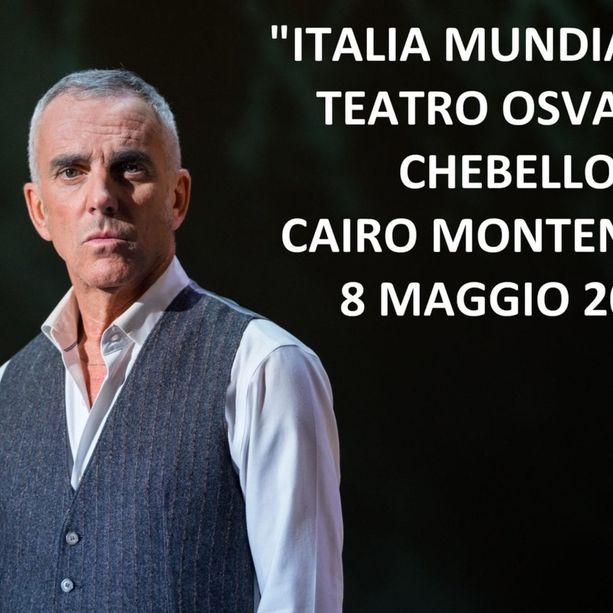 Calcio. L'Italia Mundial raccontata da Federico Buffa, appuntamento imperdibile l'8 maggio a Cairo Montenotte