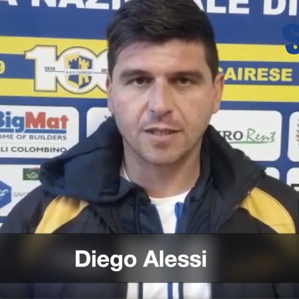 Calcio, Cairese. Alessi chiama maggiore incisività: &quot;Nel primo tempo serviva concretezza. Gli infortuni? Abbiamo assenti da tempo, chi c'è può fare molto di più&quot; (VIDEO)