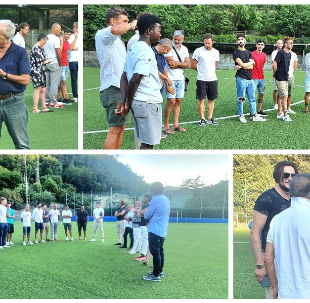Calcio, Savona. Faccia a faccia con la squadra per Massimo Cittadino, l'avvocato romano si è confrontato anche con il presidente dello Speranza Bruzzone