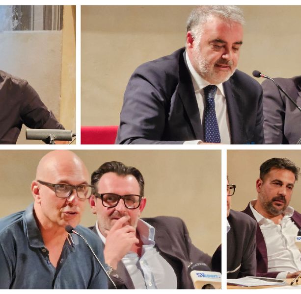 Calcio, Albenga. Presentata la nuova società e mister Fossati. E' la Dcn Group l'azienda controllante (FOTO)