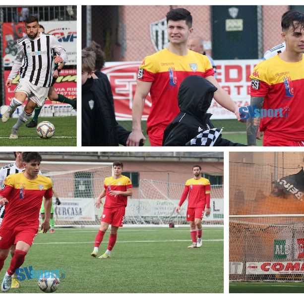 Calcio, Eccellenza: L'Albenga impatta al Riboli e vede la Serie D, gli scatti dello 0-0 con la Lavagnese (FOTOGALLERY)