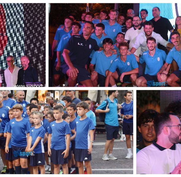 Calcio, Pietra Ligure: la fotogallery completa della Notte Biancoceleste