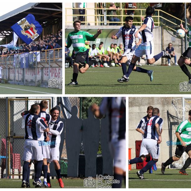Calcio, Savona - Speranza. Rivediamo il poker biancoblu negli scatti di Cecilia Repetto