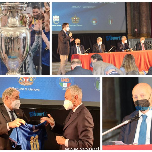 I presidenti Gravina e Abete a Genova per incontrare il dilettantismo ligure: &quot;Abbiamo trovato idee ed energie, pronti a una rivoluzione culturale&quot; (FOTO E VIDEO)