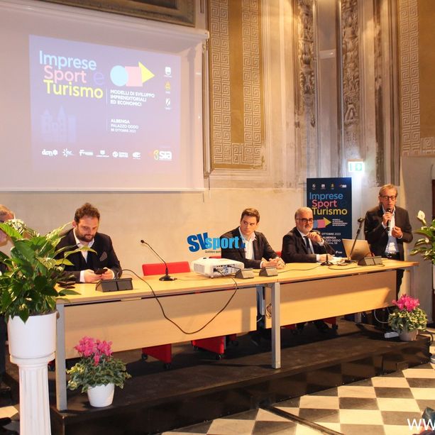 Albenga. Idee, progetti e business a Palazzo Oddo con il convegno: &quot;Imprese, sport e turismo&quot; (FOTO E VIDEO)