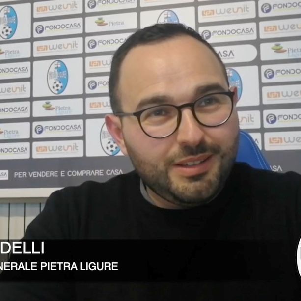 Calcio, Pietra Ligure. Il dg Filadelli celebra il ritorno in Eccellenza: &quot;Dedicato alla società. Pisano il più bravo di tutti (&quot;VIDEO)