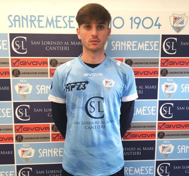 Calciomercato. Il nolese Giacomo Piu è un nuovo giocatore della Sanremese, ufficializzato l'ingaggio dell'ex punta del Vado
