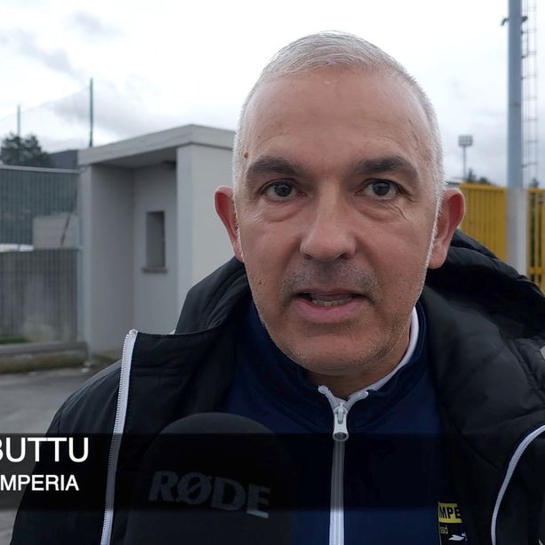 Calcio, Imperia. Buttu non fa drammi dopo la sconfitta di Cairo: &quot;Abbiamo sentito la gara. Nel calcio bisogna saper perdere, ma anche vincere&quot; (VIDEO)