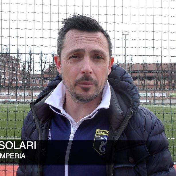 Calcio, Imperia. Orgoglio e consapevolezza per mister Solari: &quot;Non è banale venire ad Alba con questa autorevolezza, Gandolfo un soldato&quot; (VIDEO)