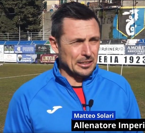 Calcio, Imperia. Ecco Matteo Solari: &quot;Il lavoro non mi spaventa, lotteremo fino alla fine per salire in Serie D&quot; (VIDEO)