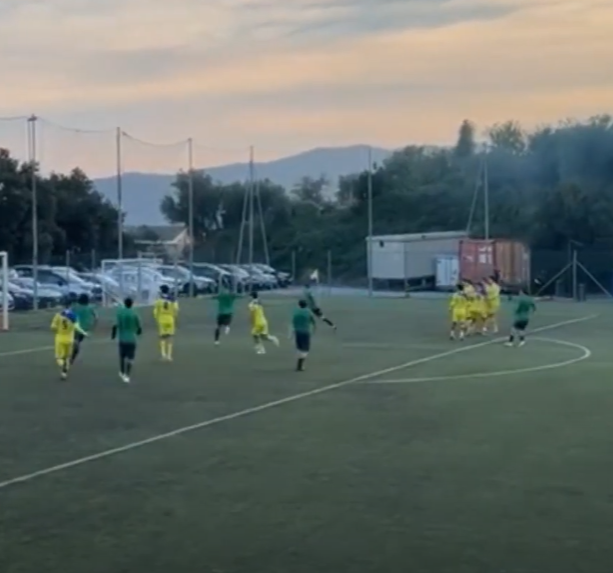 Calcio. E' un Legino da quartieri alti, serve la punizione di Romeo per superare il Ceriale (VIDEO)