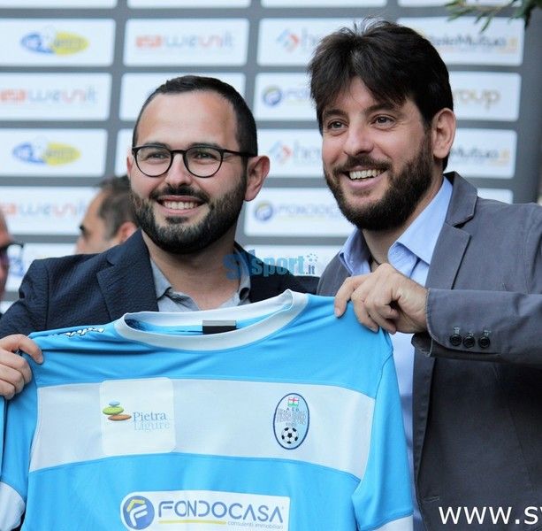 Calcio, Pietra Ligure. Il dg Filadelli tra Blanstein e Dominici: &quot;Tomas monitorato con grande attenzione. Enrico non si muove, ha la fiducia di tutti&quot;