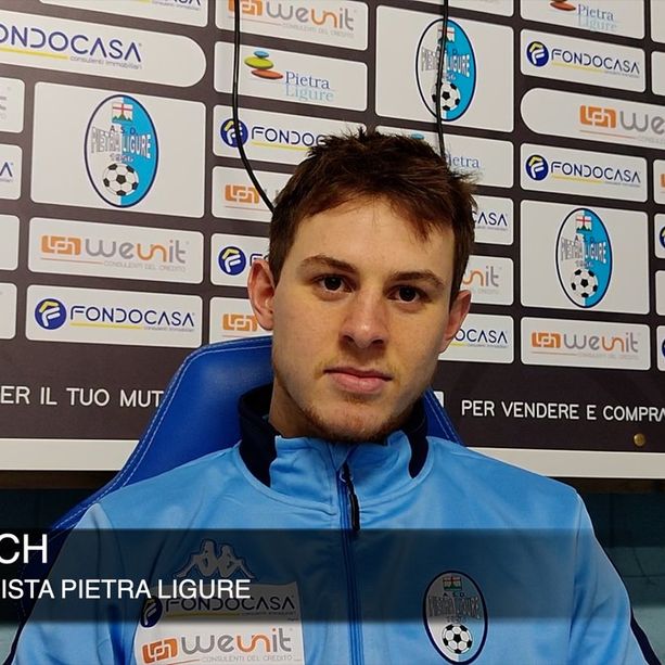 Calcio, Pietra Ligure. C'è anche il talento di Joel Anich per i biancocelesti: &quot;Ci sono tanti giocatori di qualità, insieme possiamo coesistere&quot; (VIDEO)