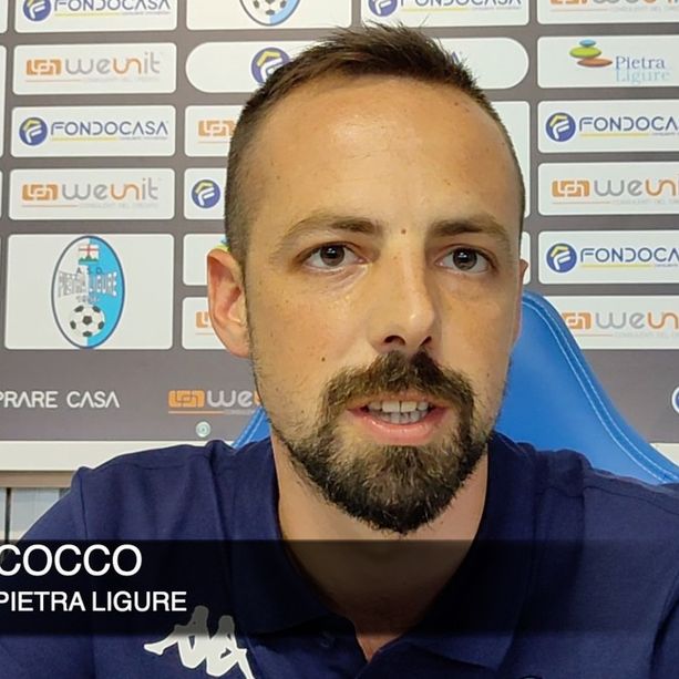 Calcio, Pietra Ligure. Cocco sfugge dai dogmi: &quot;Difesa a 3 o a 4? Ca..ate, conta la mentalità&quot; (VIDEO)