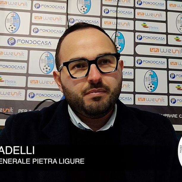 Calcio, il Pietra Ligure è terzo. Filadelli tra gioia e sassolini. &quot;Questi ragazzi al base del futuro, a qualcino piace buttardi melma addosso...&quot; (VIDEO)