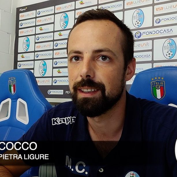 Calcio, Pietra Ligure. Cocco esalta il punto con il Campomorone: &quot;Pareggio d'alto livello, si sono affrontate due squadre con concetti simili&quot; (VIDEO)