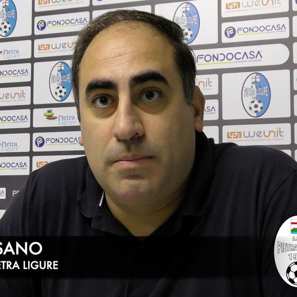 Calcio, Pietra Ligure. Pisano a muso duro con i giornalisti: &quot;Non ho un contratto che mi obblighi a parlare con voi. Massacrati senza motivo&quot; (VIDEO)