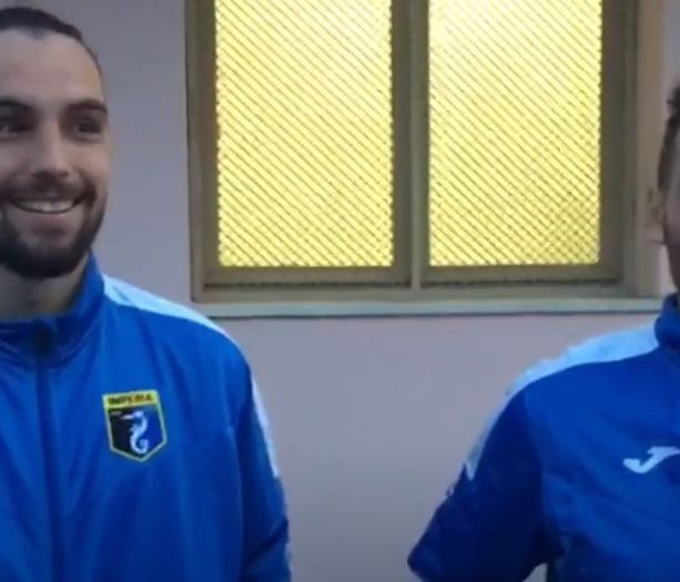 Calcio, Imperia. Sancinito e Donaggio regolano il Varese. &quot;Festeggeremo in autogrill... il nostro spirito di gruppo è stato fondamentale&quot; (VIDEO)