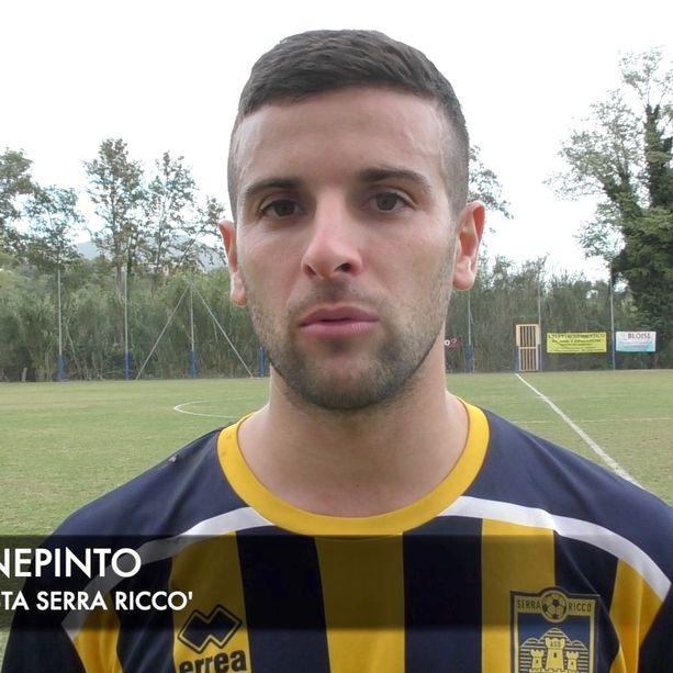 Calcio, Serra Riccò. Fabio Panepinto non nasconde l'importanza della vittoria di Borghetto. &quot;I tre punti erano fondamentali, ora vinciamo al Negrotto&quot; (VIDEO)