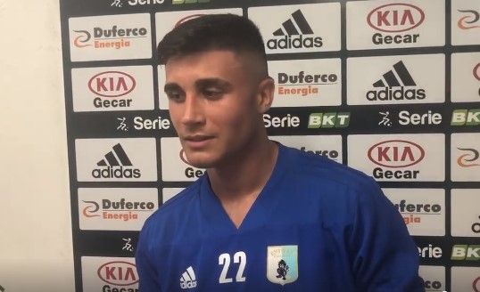 Calcio. L'emozione di Simone Andreis dopo l'esordio in Serie B: &quot;Ho dato tutto me stesso&quot; (VIDEO)