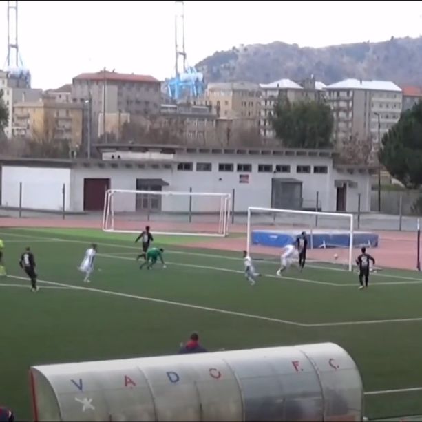 Calcio, Vado. La rete di Capra non basta, ma rivediamo il gol imbastito da Lo Bosco e Aperi (VIDEO)