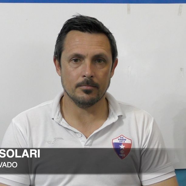 Calcio, Vado. Solari provato ma felice dopo il 3-2 all'Imperia: &quot;Ce la siamo complicata da soli, ma questo successo è dedicato a tutto l'ambiente rossoblu&quot; (VIDEO)