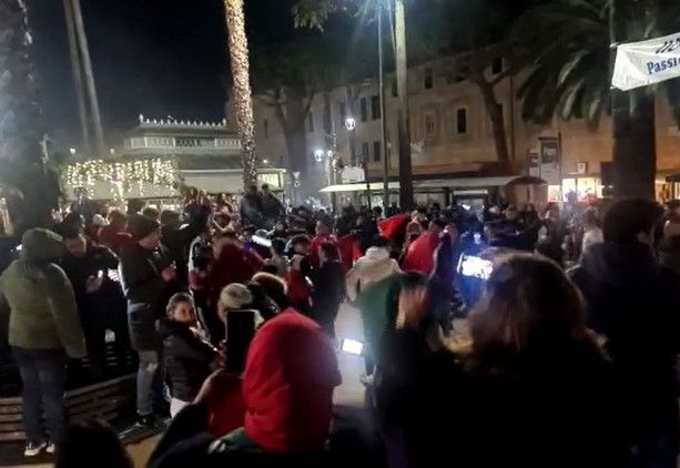Marocco prima nazionale africana in una semifinale dei Mondiali di calcio: ad Albenga scoppia la festa