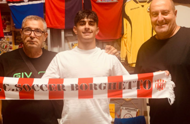 Calcio, Promozione. Soccer Borghetto in testa a punteggio pieno. Gibertini show: &quot;Vivo per segnare. Carparelli? Grande persona che mi sta aiutando tanto&quot;