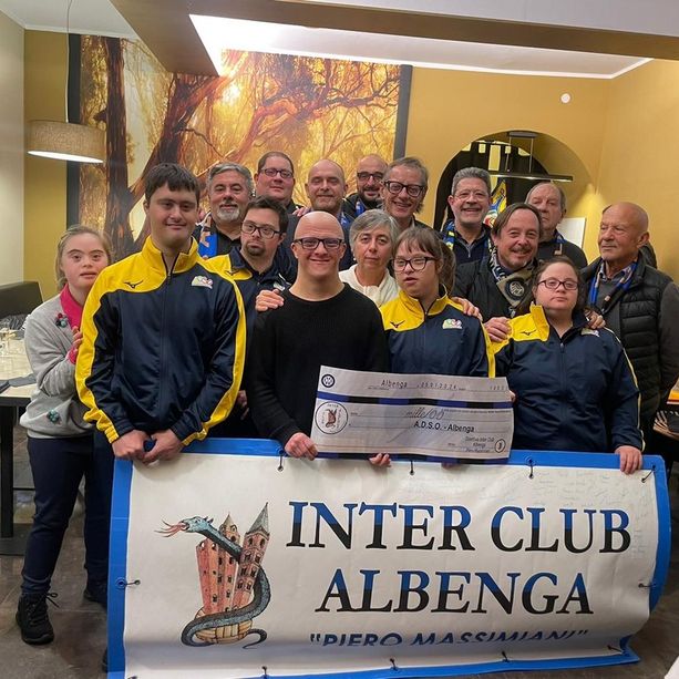 Non solo calcio, donazione all'Asdo da parte dell'Inter Club Albenga