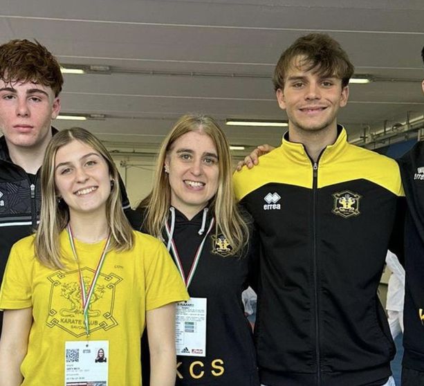 Il Karate Club Savona si veste d'oro due volte ai Campionati Italiani Master e Under 21