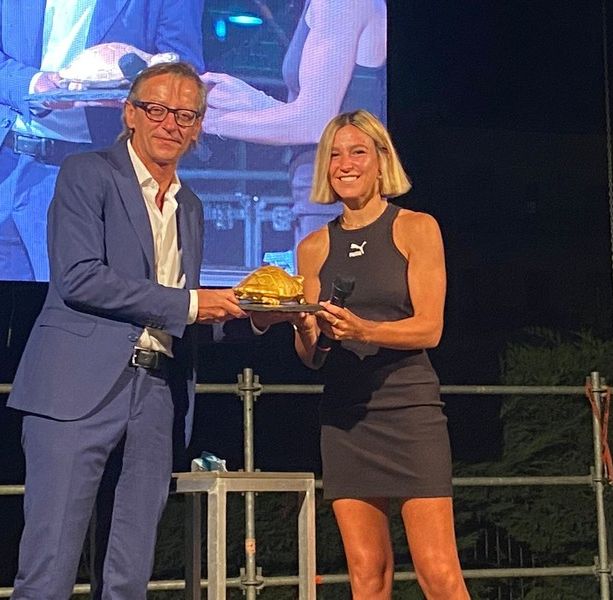 Albenga, festa grande per Luminosa Bogliolo: la campionessa azzurra ha ricevuto il premio Emys Award (FOTO e VIDEO)