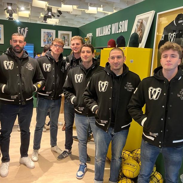 Giornata da modelli per i giocatori della RN Savona. Passerella a Firenze a Pitti Uomo