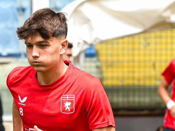 Un martedì da Serie A per Riccardo Arboscello: il bergeggino all'Olimpico di Roma col Genoa di Gilardino