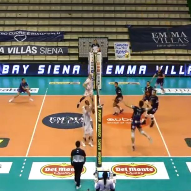 Volley A2/M: Il Vbc Synergy Mondovì sconfitto nel &quot;silenzio&quot; di Siena. Galletti travolti 3-0