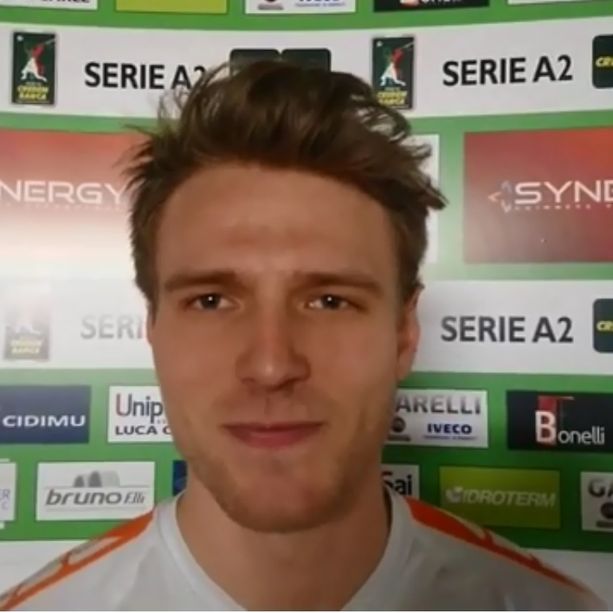 Volley A2/M: Vbc Synergy Mondovì-Ortona 3-1, Jernej Terpin: &quot;Il lavoro ci sta ripagando!&quot; (VIDEO)