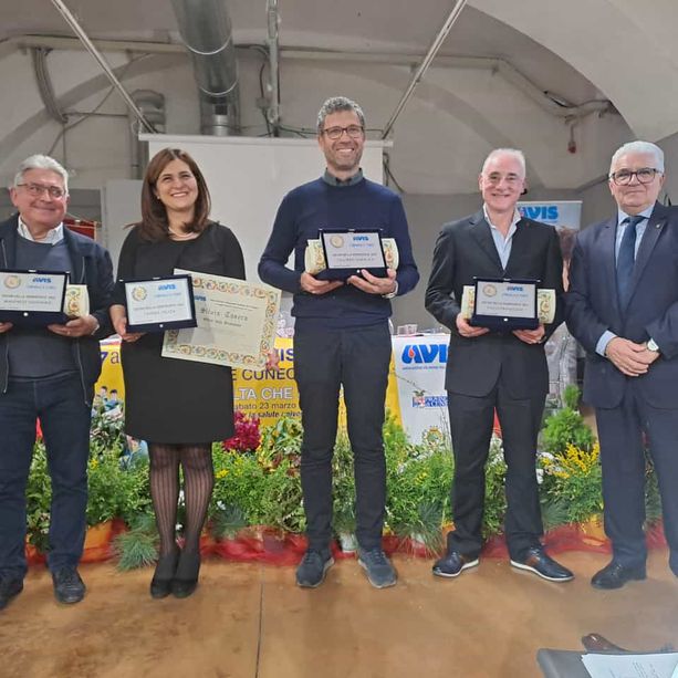 L'Avis provinciale di Cuneo ha consegnato quattro Oscar della Generosità