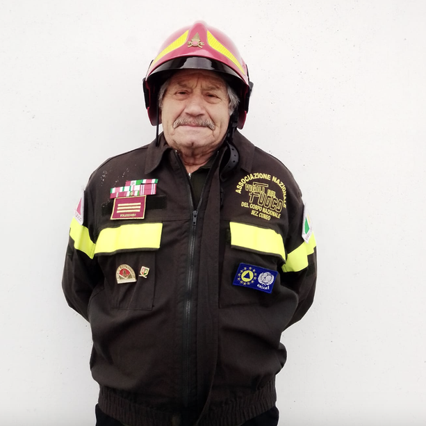 Ceva piange Silvio Amerio, una vita dedicata ad aiutare gli altri con la divisa da Vigile del Fuoco