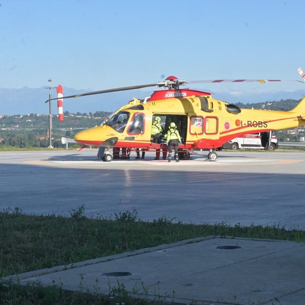 Incidente sul lavoro in un ristorante di Novello: cuoco elitrasportato  a Cuneo in codice rosso