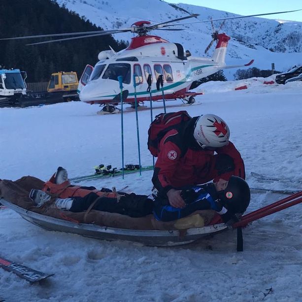 La Croce Rossa di Cuneo sulle piste di Prato Nevoso: da inizio stagione già 35 gli interventi di soccorso
