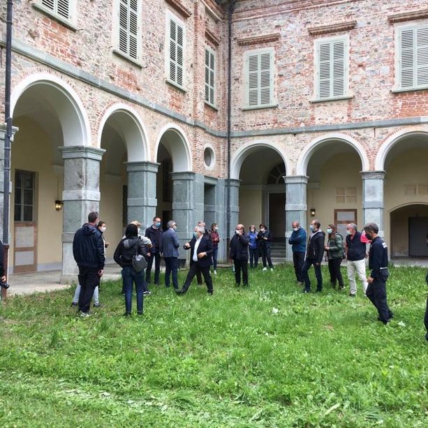 Concerto di Ferragosto: sopralluogo RAI al Castello di Casotto