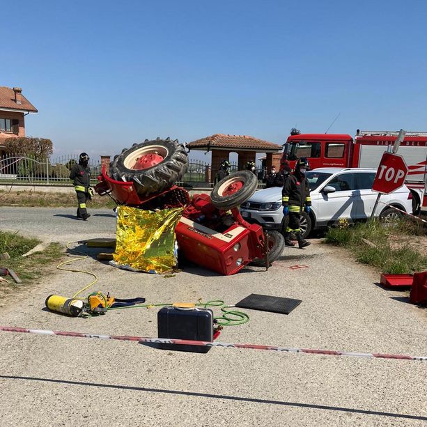 Incidente a Cavallerleone: agricoltore di 65 anni muore schiacciato dal trattore
