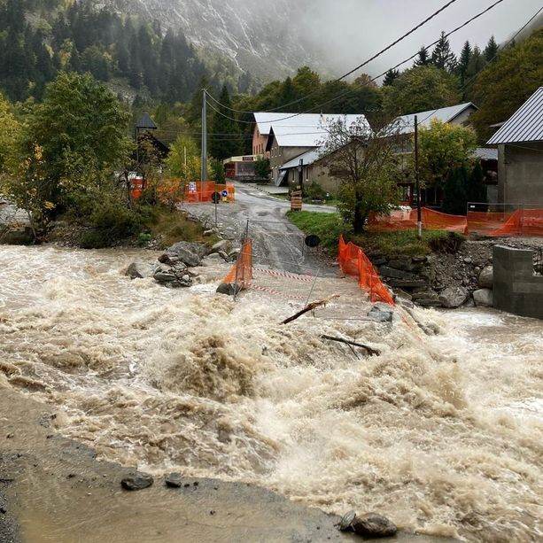 Forti piogge in valle Gesso: chiuso il guado in Regione Terme di Valdieri [VIDEO]