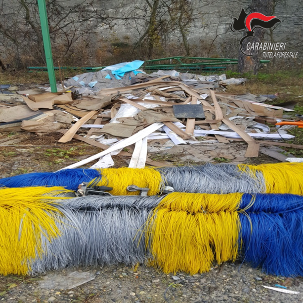 Illeciti ambientali e simulazione di reato: denunciato artigiano di Castelletto Uzzone (FOTO)