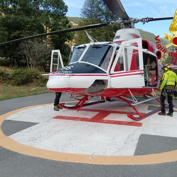Ricerca persona a San Damiano Macra: soccorritori al lavoro, in valle anche i droni e l'elicottero Drago