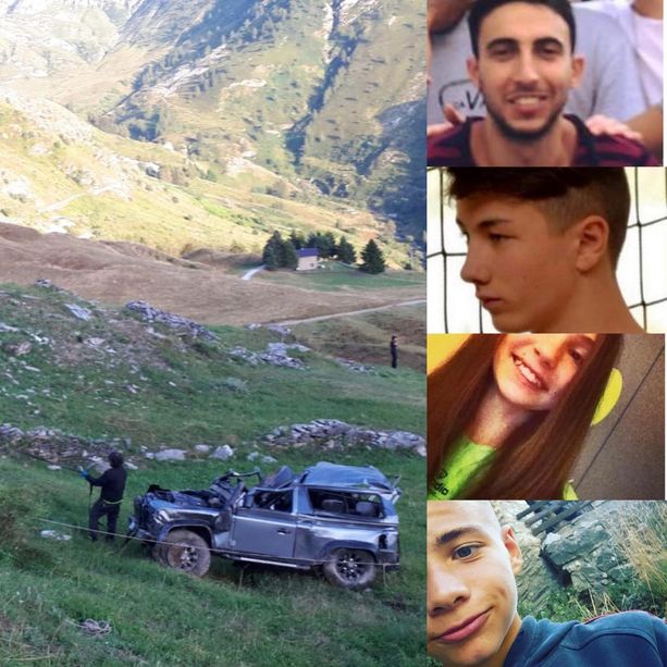 Camilla, Elia, Nicolò, Marco e Samuele: chi erano i giovani che hanno perso la vita a Castelmagno