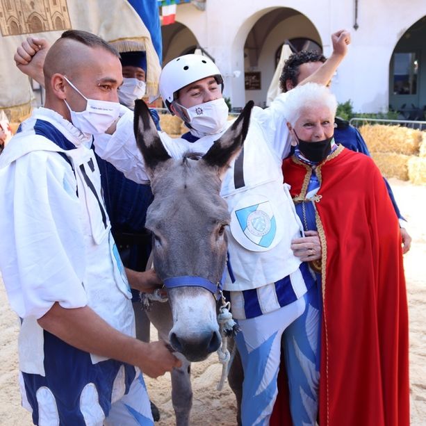 Palio degli Asini 2020, per il borgo di San Lorenzo una vittoria scritta nelle stelle (FOTOGALLERY)
