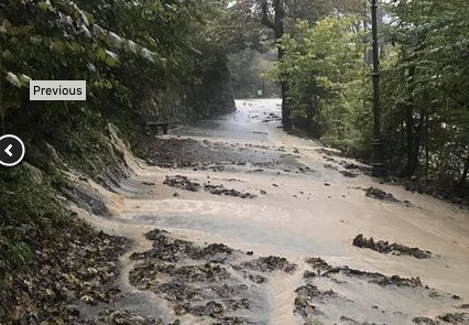Esondazione in valle Vermenagna: a Limone chiusa la statale per il colle di Tenda, isolata parte della frazione Sant'Anna (VIDEO)
