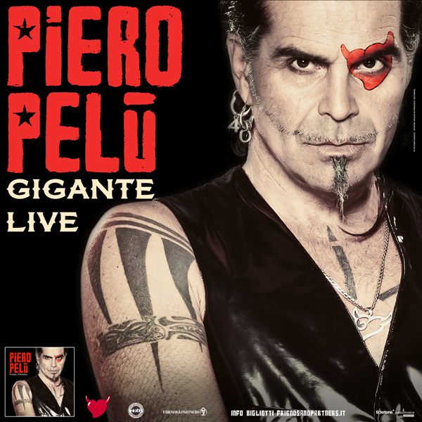 Piero Pelù in concerto il 7 agosto a Fossano, ospite dell'Anima Festival