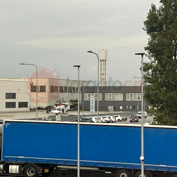 Incidente sul lavoro alla Industrial Tecnica di Mondovì: uomo di 50 anni in codice giallo