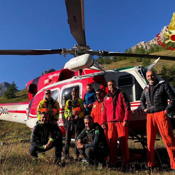Due escursionisti recuperati nella notte al Brec de Chambeyron: zio e nipote di 9 anni stanno bene